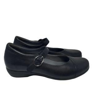 Dansko Fawna Milled Nappa Black Size 42